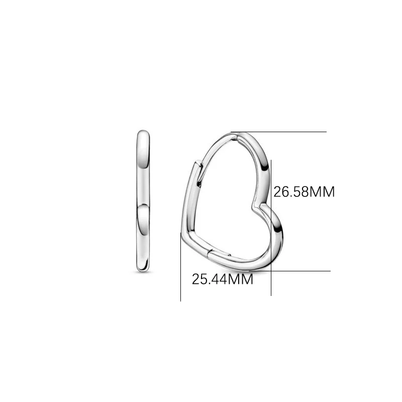 2022 Authentic 925 Sterling Silver Earring Sparkling Star Blue Gem Golden Heart Halo Stud Earrings Women Jewelry BirthdayGift