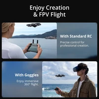 Expédition UE DJI Avata 360 360 °   Drone panoramique 8K HDR vidéo, capteur 1 pouce, évitement d'obstacles omnidirectionnel, FPV RC Drone Avata 360 6