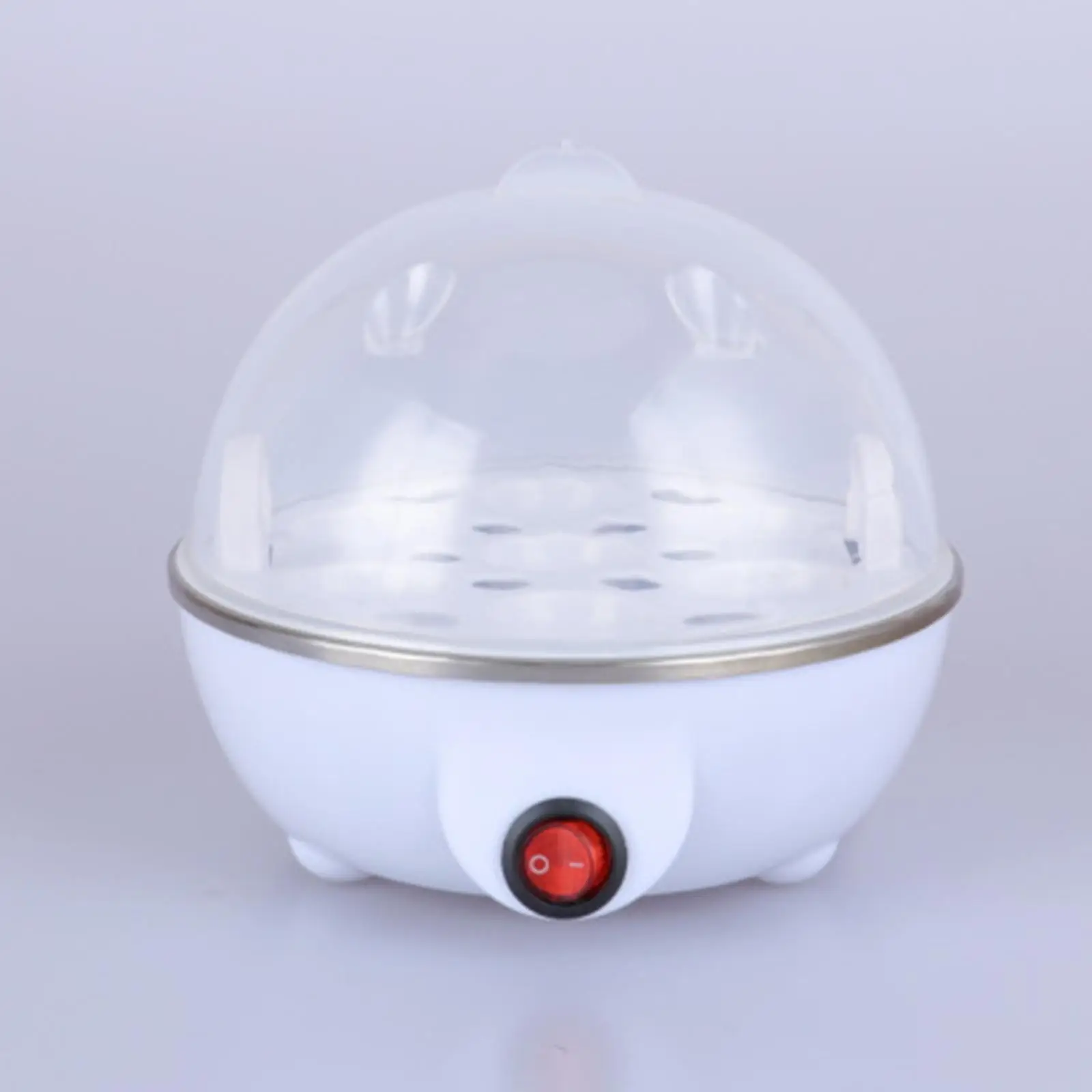 Egg Cooker 220V Gadgets Hard Boiled Multifunction Steaming High Temperature Steamer Anti Slip Base Egg Boiler for Vegetables Pot 6