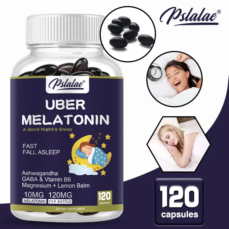 

Adult Melatonin Capsules 10 Mg Contain L-theanine, Ashwagandha and More To Enhance Circadian Rhythm and Promote Sleep