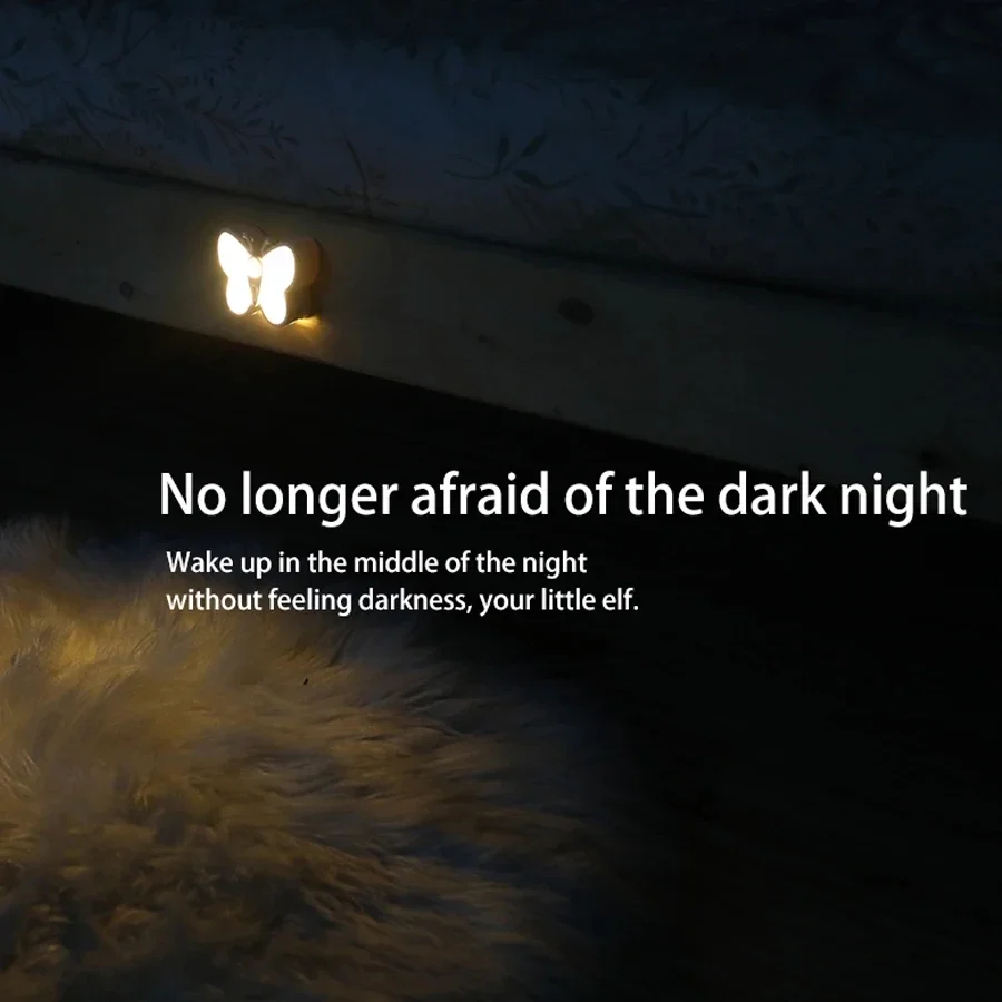 LED Night Light with Motion Sensor and Adjustable Brightness