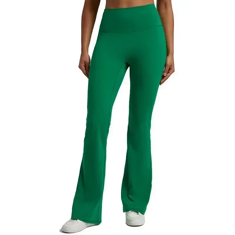Lemon Align Women Low-rise Sports Yoga Leggings Flare Pants Outdoor Casual Hip Lift Sport Fitness Dance Wide Leg Trousers