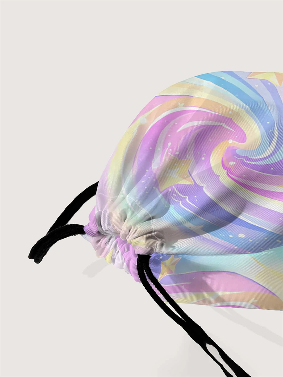 Polyester Drawstring School Book Bag Boys Girls Kids Adult Gym PE Kit Sack Dance Portable Travel Shopping Pouch Bag