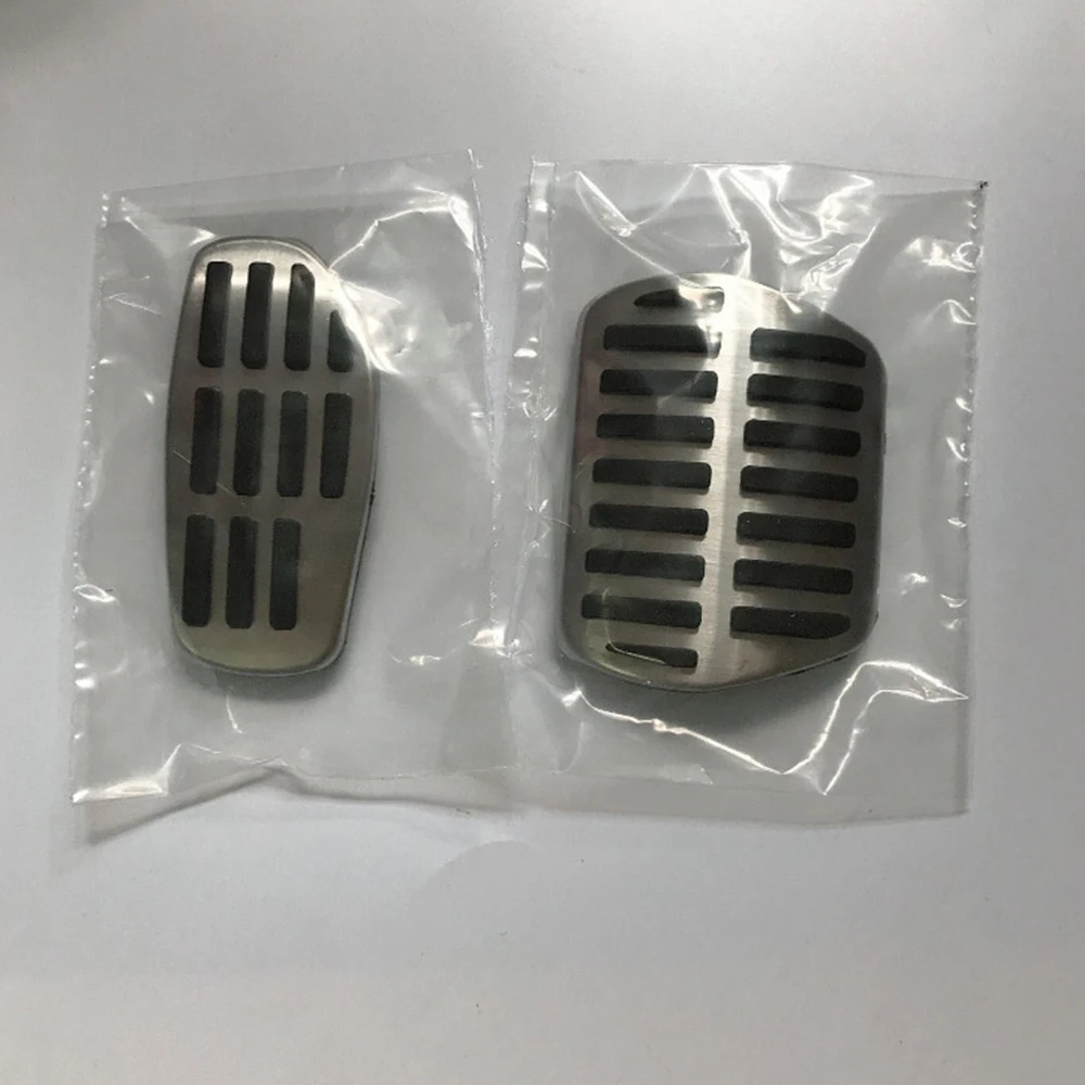 Car Gas Brake Rest Pedals Nissan Micra ST K13 2011~ Alloy No Drilling Anti-Slip Fuel Brake Footrest Cover Accessories
