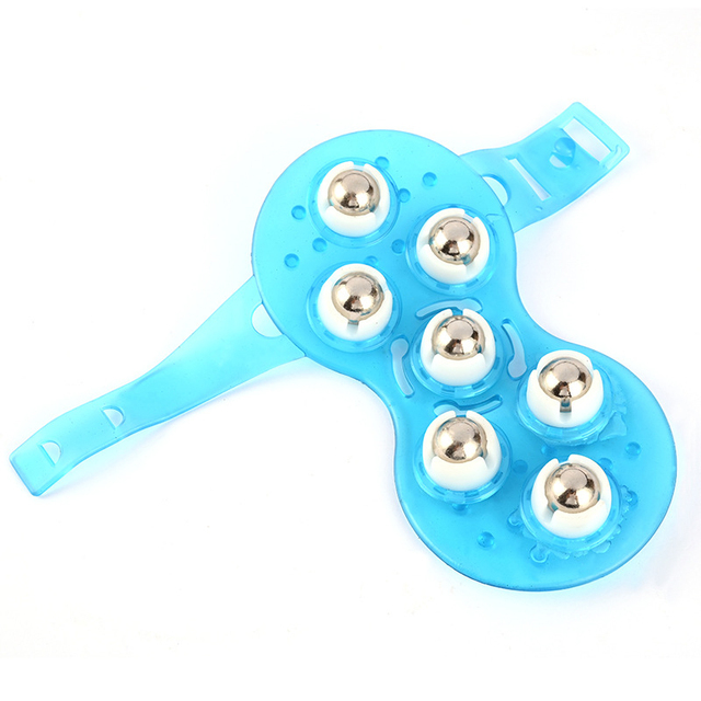 Ball Body Massage Glove Anti-Cellulite Muscle Pain Relief Relax Massager For Neck Back Shoulder Buttocks Face Lift Tools