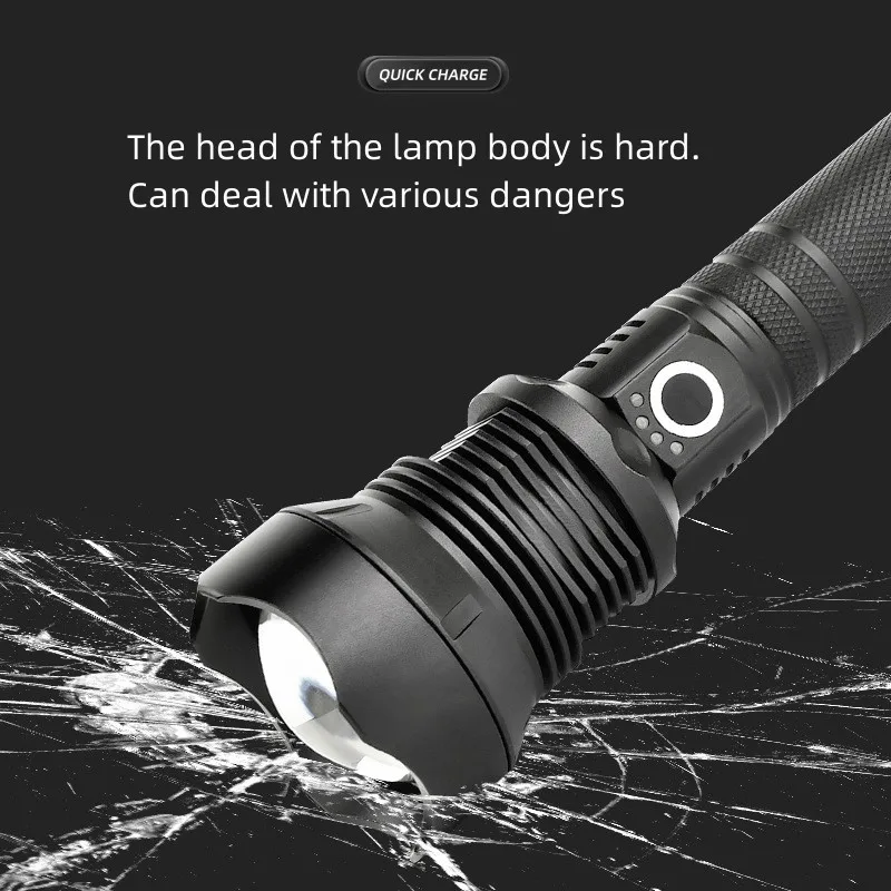 USB  LED  ġ, ſ    LED  ġ, 18650 Ǵ 26650 ͸ ķ , P50 P70