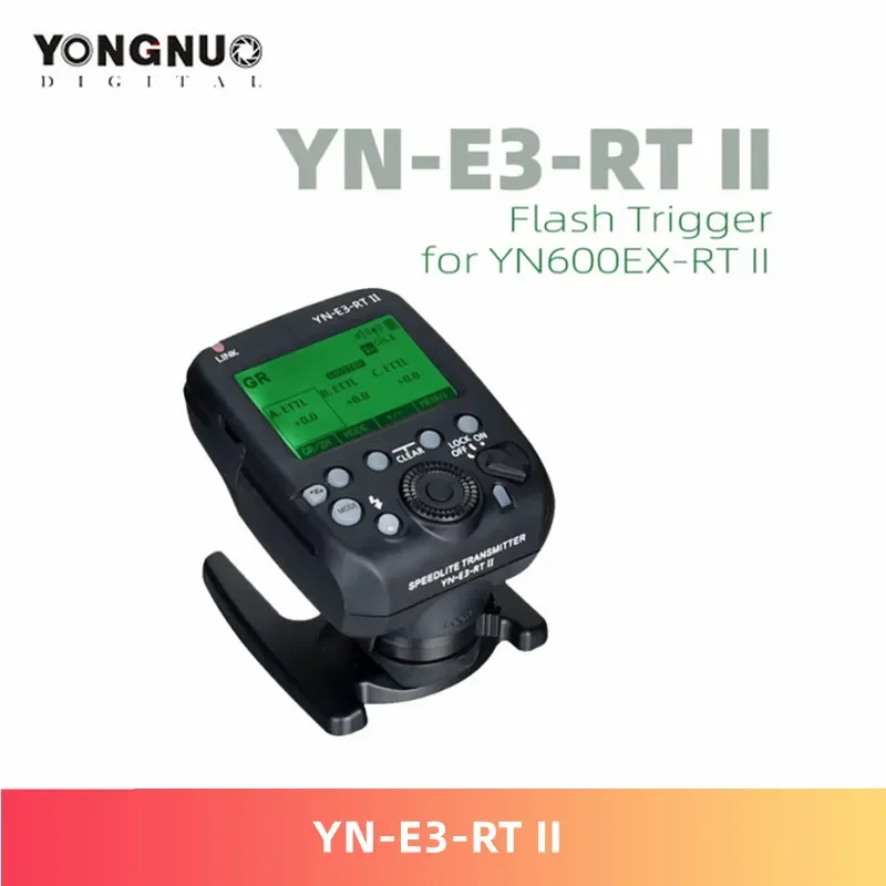 Yongnuo Yn-E3-Rt Ii Fotocamera Flash Speedlite Trasmettitore Trigger Per Canon Compatibile Per St-E3-Rt/600Ex-Rt Yn600Ex-Rtii Yne3-Rx