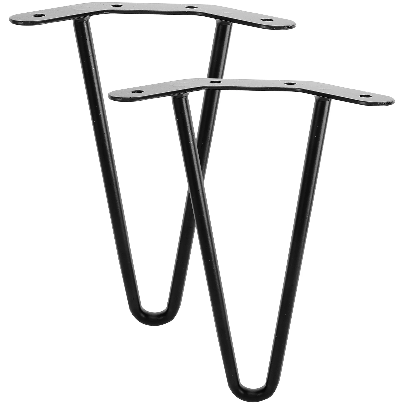 

2pcs Hairpin Leg Coffee Table Leg 250mm Iron Desk Leg End Coffee Table Leg