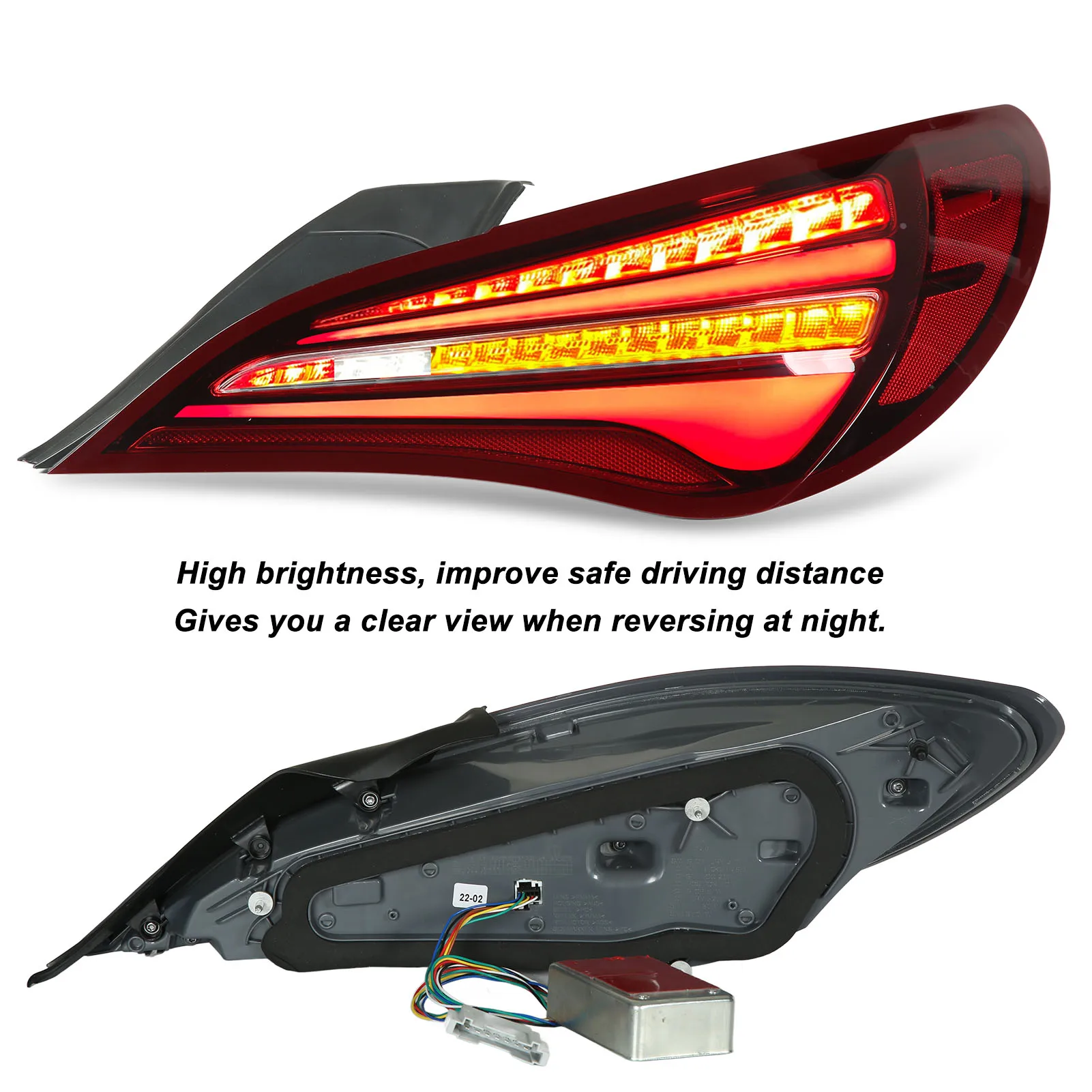 ޸  CLA C117  X117 CLA45 AMG ҷΰ 2014-2016, ׷̵ ̽Ʈ  LED Ĺ̵ ü