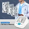 Digital Arm Blood Pressure Test Kit Cuff Sensor Monitor BP Automatic Pressure Tonometer Tensiometer Heart Rate Pulse Meter 4