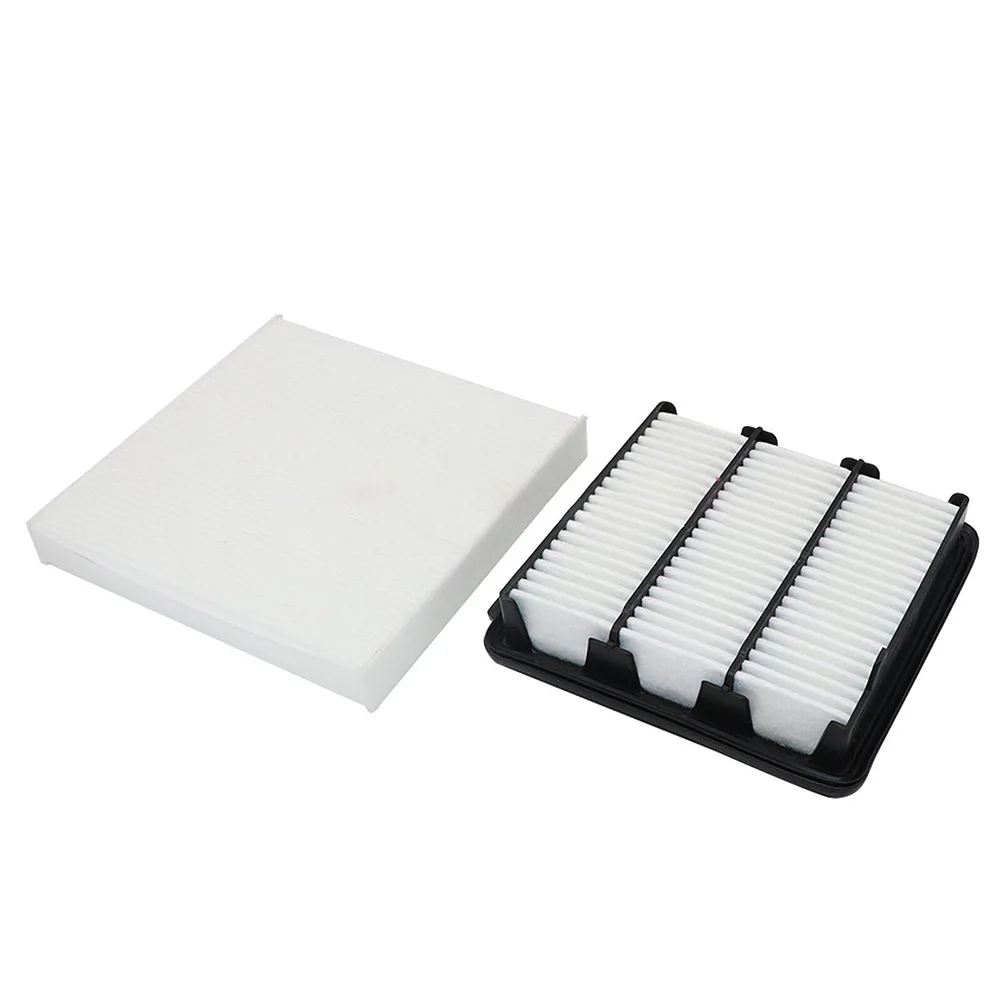 

1set Car Air Conditioning Filter + Air Filter 17220-64A-A00 80291-TF3-E01 For Honda For Civic 1.5L 2022-2023 Plastic Car Accesso