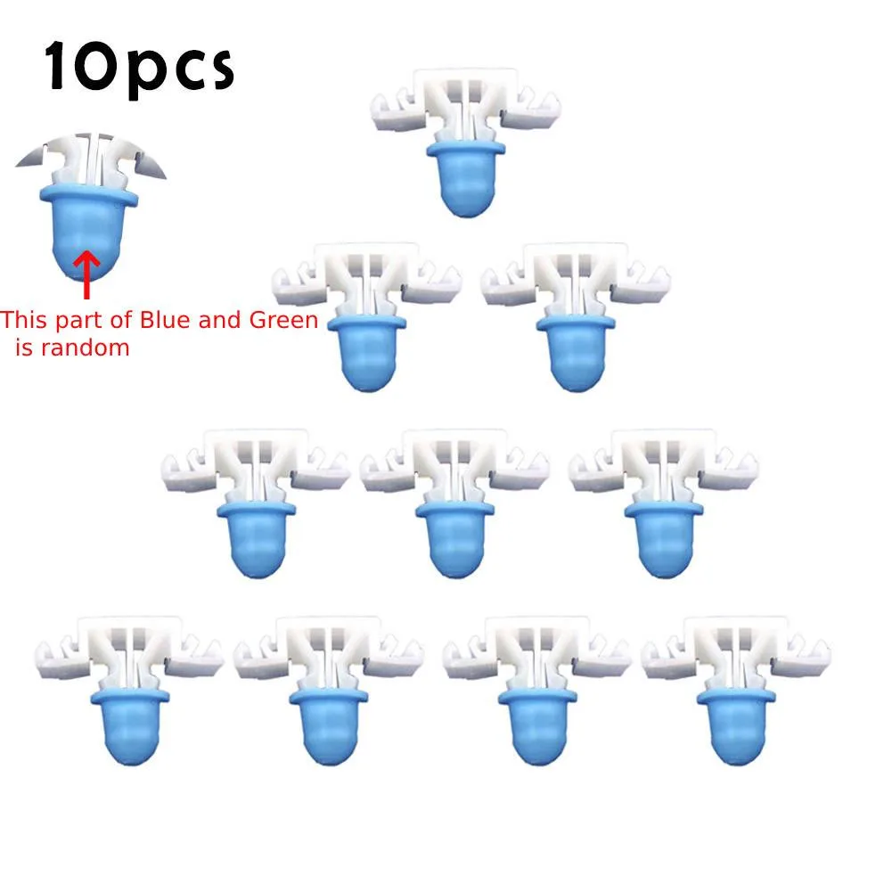 

10 Pcs Clips 51132251394 Bumpstrip Door Exterior FOR BMW E36 Fastener Plastic Side Moulding White Hot Sale Durable