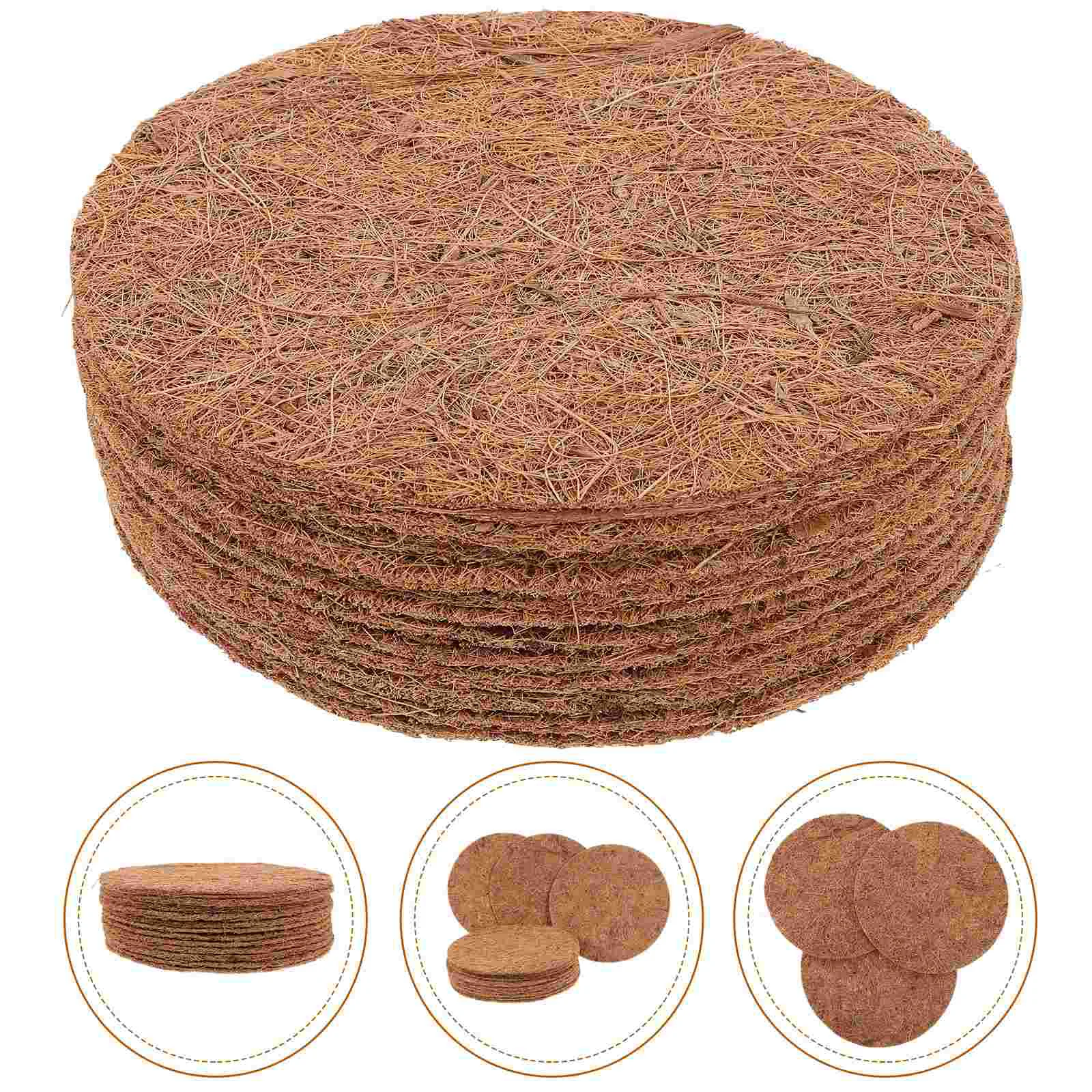 

Nesting Pads Coconut Fiber Chicken Parrots Breeding Coop Bedding Bird Cage Mat Box Liners