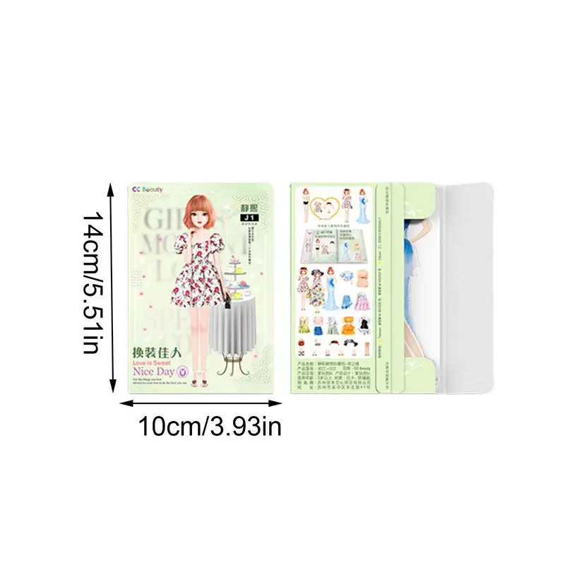 Magnetic Doll Dress Up Kits Magnetic Princess Paper Dolls Cutouts Pretend Play Outfit Magnet Clothes Puzzles Creative Fashion princess pretend toys,doll clothes set,princess doll