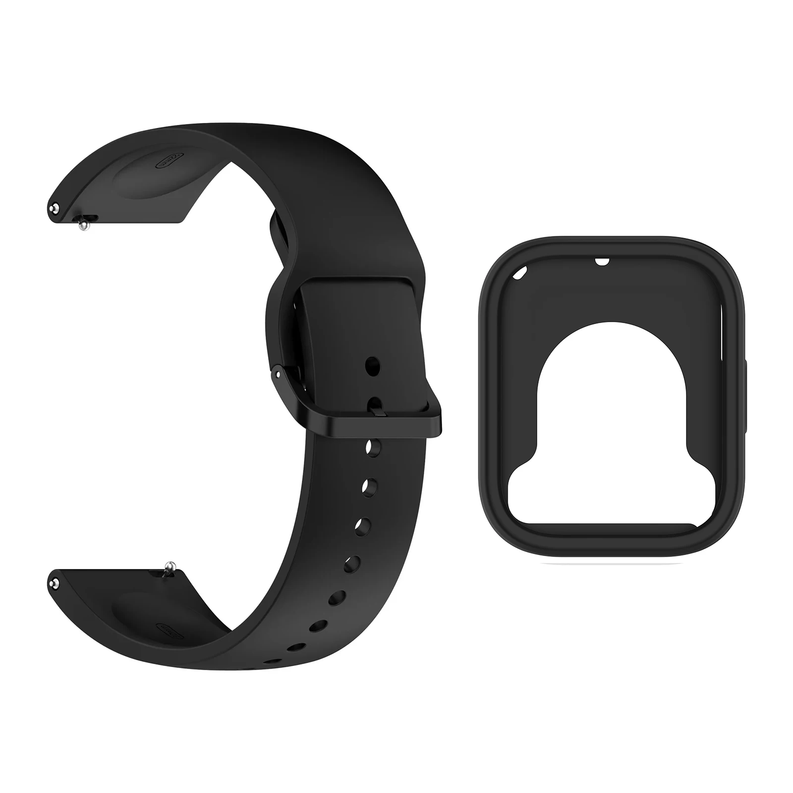 Premium Silicone Strap Case Replacement for Smart Watches - Durable and Stylish Watchband Accessories