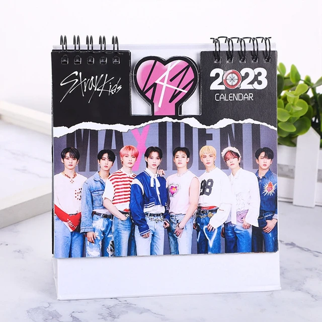 Kpop Stray Kids 2023 New Year Table Calendar Straykids Desk Calendar Agenda  Organizer Planner Books 2023 Calendar - Desk Calendar - AliExpress