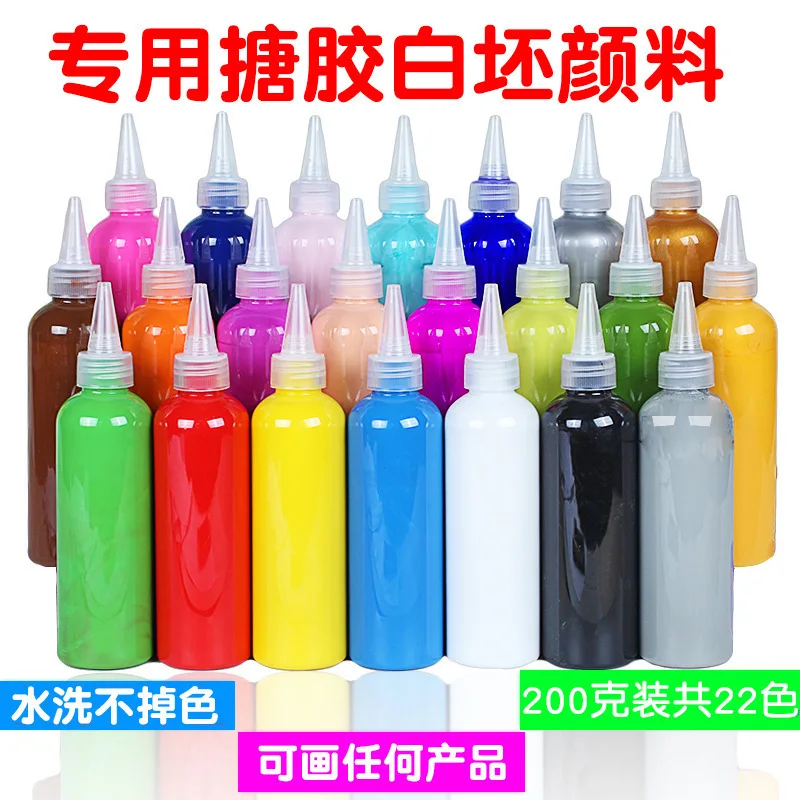 

Enamel Doll Special Pigment 22 Color Flowing Acrylic Fluid Painting Pouring Agent Silicone Oil Cell Painting Acrylic Pigment