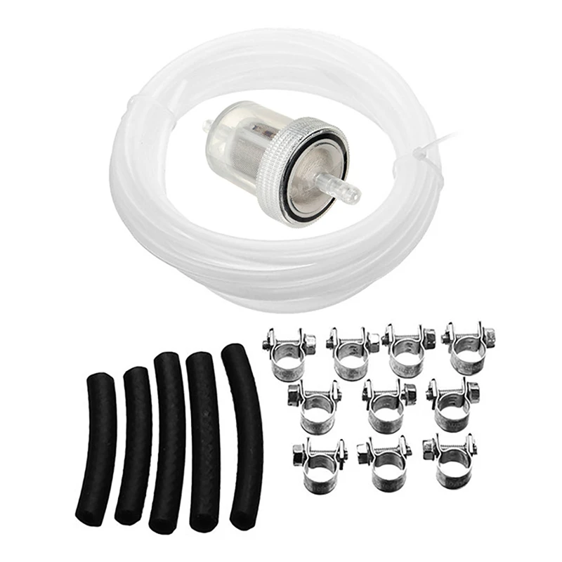 

5х автомобильный воздушный парковочный нагреватель, Сменная трубка для топливной трубы, шланг с зажимом, топливный фильтр, необработанный Масляный нагреватель для Webasto Eberspacher