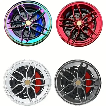 Rotatable Car Air Freshener Clip Auto Wheel Hub & Air Vent Fragrance Tire Fragrance Clips Decorative Car Accessories 1