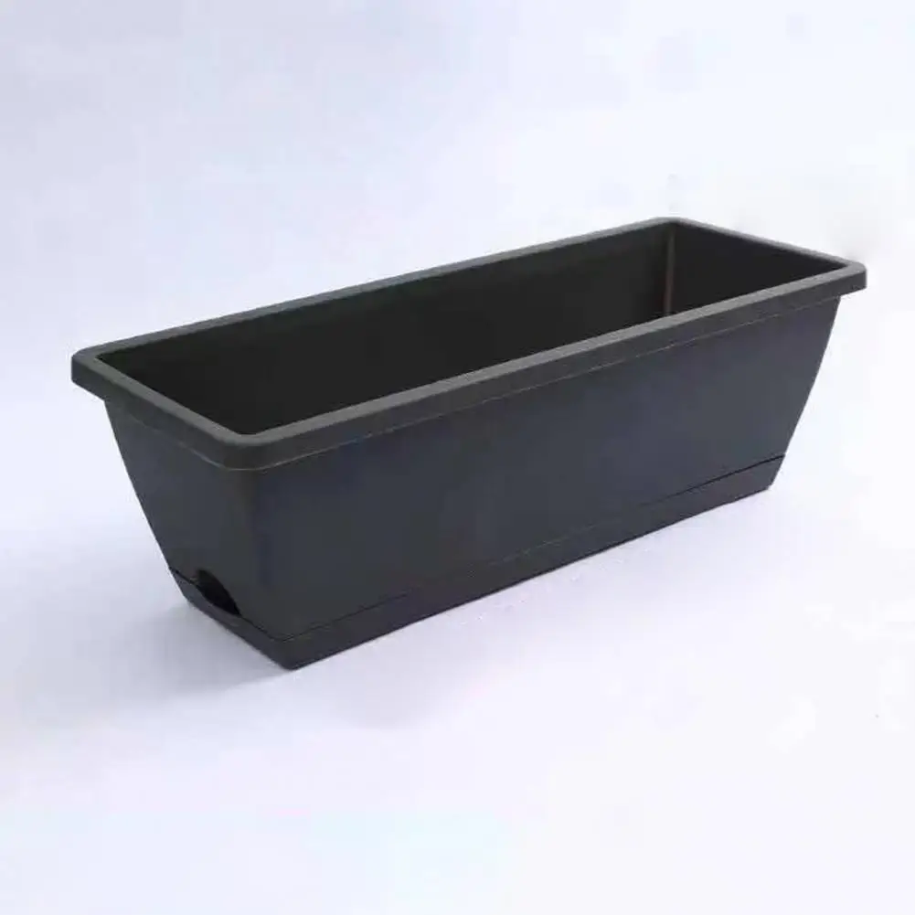 내구성 직사각형 화분, 재사용 가능한 배수구 디자인, 부식 방지 창턱 화분 상자, 폭넓게 사용| | - AliExpress