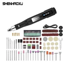 

5V Mini Electric Grinder Power Tools Rotation Tool Multifuctional Grinding Accessories Set 3 Speed Engraving Pen For Dremel