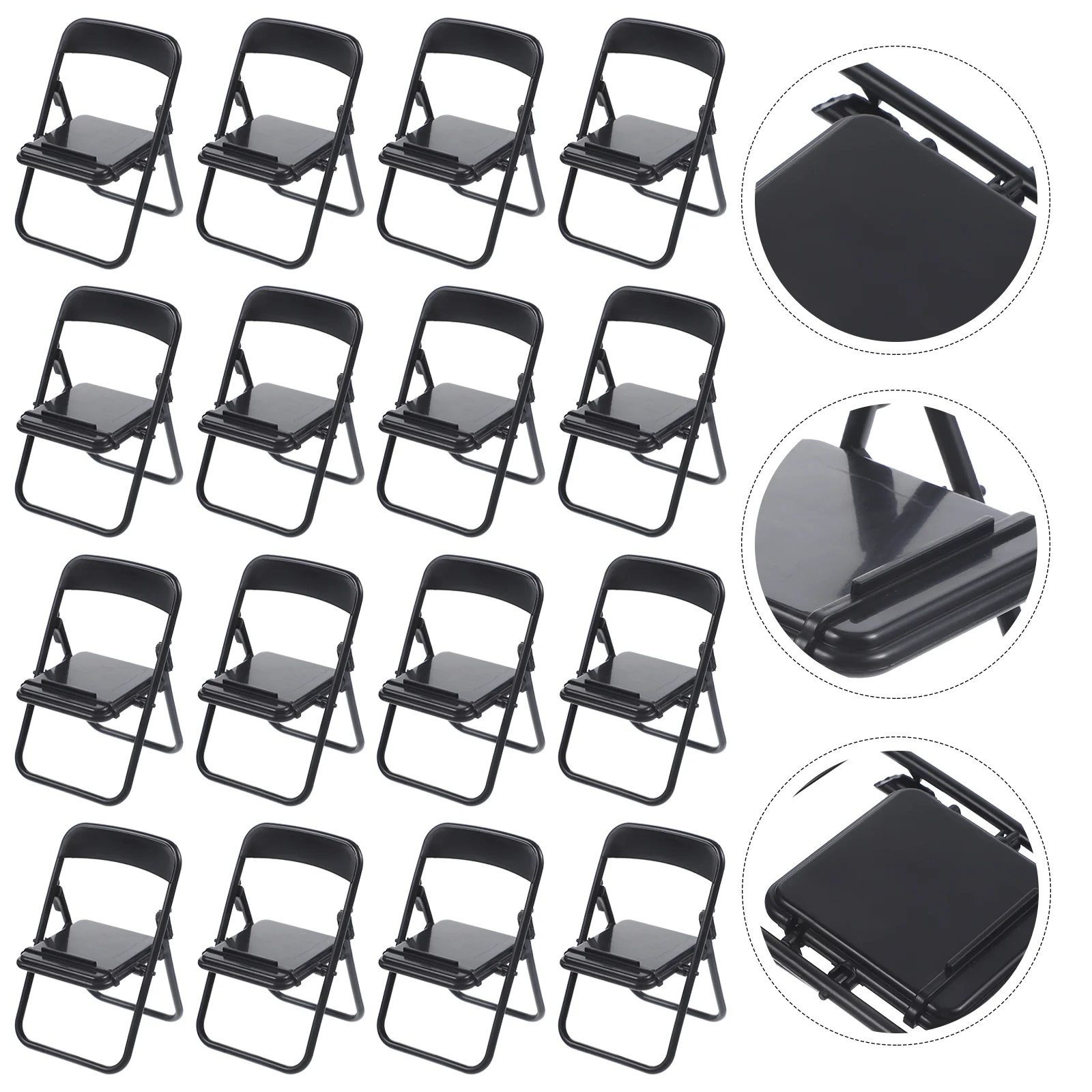 

10/12/20pcs Bassinet Stand Shape Mobile Phone Stand Adjustable Folding Stool Lazy Phone Desktop Holder For