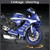 1/12 Yamaha R1M Toy Motorcycle Model Alloy Diecast with Shock Absorption Simulation Scale Motorcycle Model Toys for Kids Gifts 3