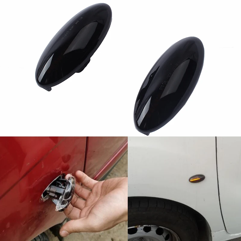 

For Peugeot 307 206 Traveler 407 Expert 107 for Citroen Berlingo C 3 4 5 1 LED dynamic side marker light indicator signal light