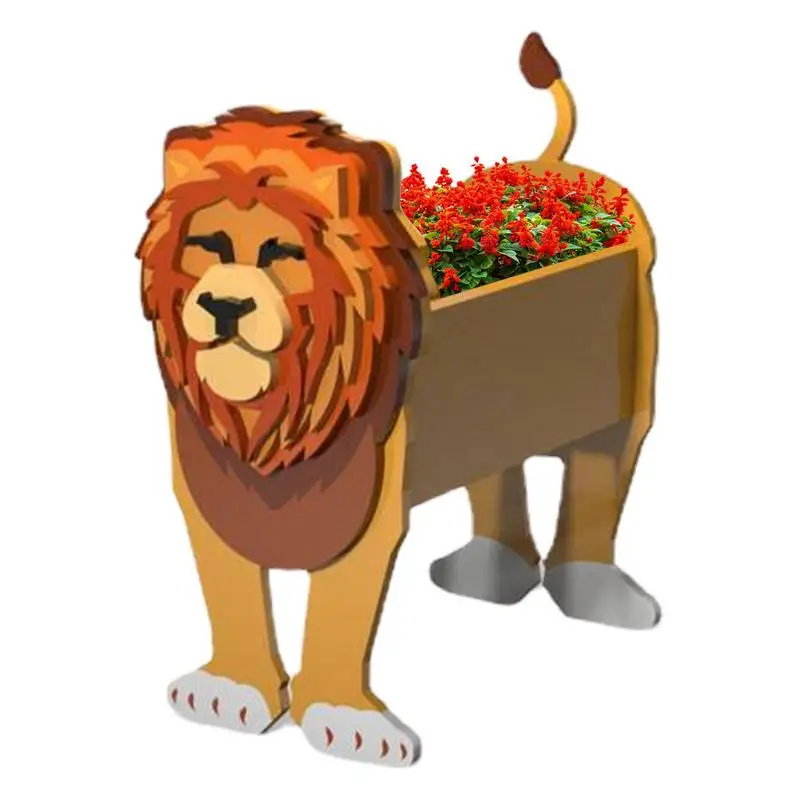 

Animal Flower Pots Cute Cactus Flower Pot Planter Creative Detachable Plants Holder Garden Pots For Indoor Outdoor Desktop