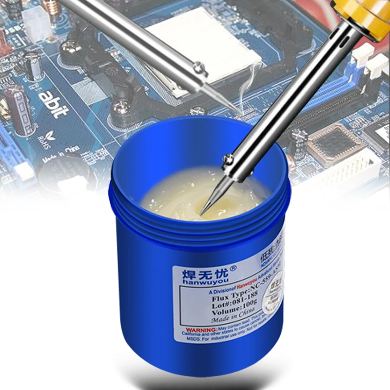 Nc559asm 100g Leadfree Solder Flux Paste For Smt Bga Reballing