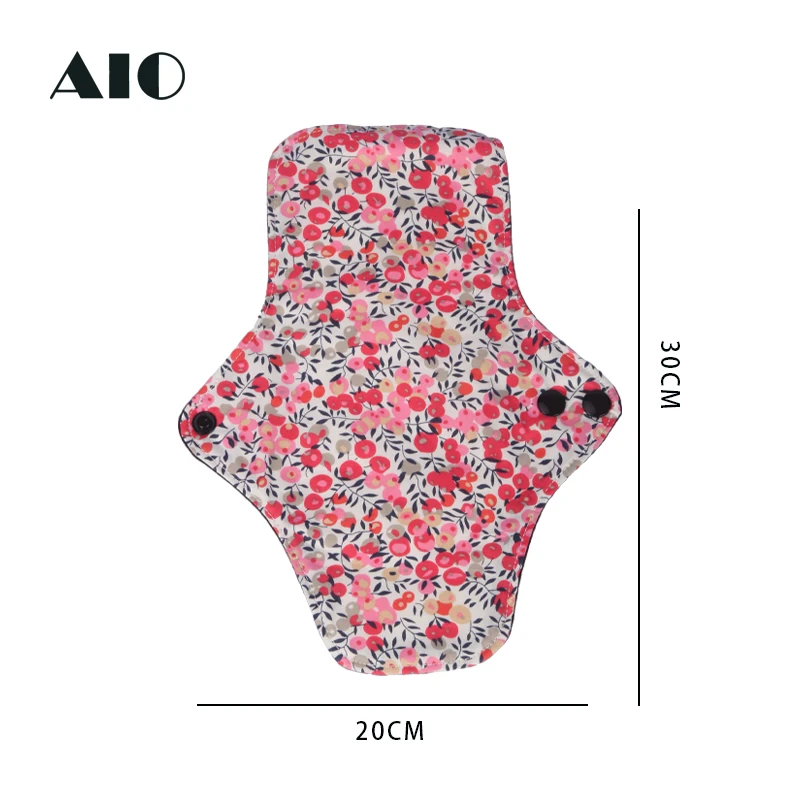 AIO 20*30cm Women Monthly Hygiene Gasket Female Reusable Sanitary Pad Postpartum Nursing Napkin toallas femeninas reutilizables