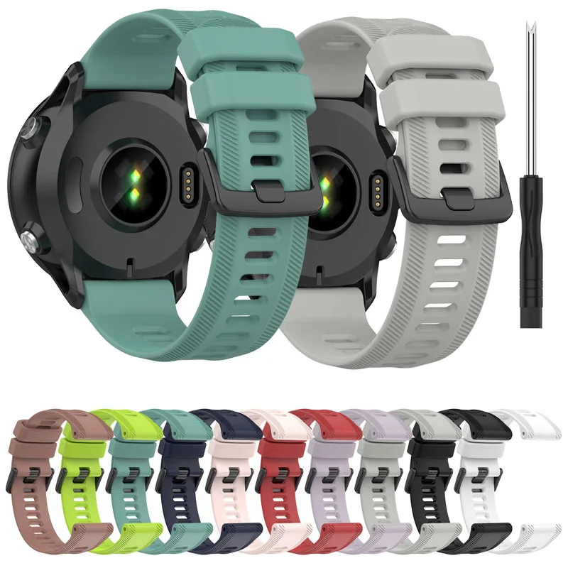 

Силиконовый ремешок для наручных часов Garmin Fenix5 Fenix6 GPS Forerunner 955 935 945 браслет для Garmin instinct ремешки Quick Releas