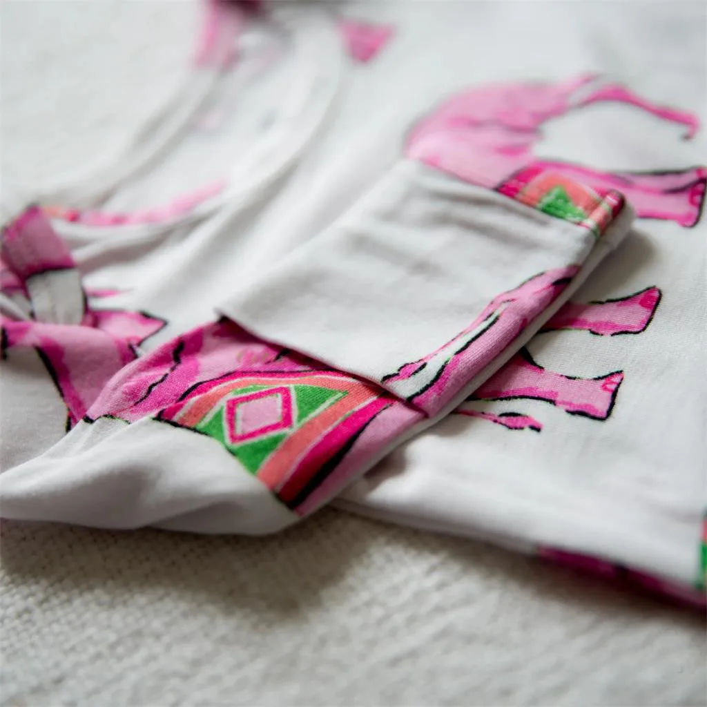 Newborn Knotted Baby Gown 0-6 Months Super Soft Breathable Nightgowns for Babies Girl and Boy