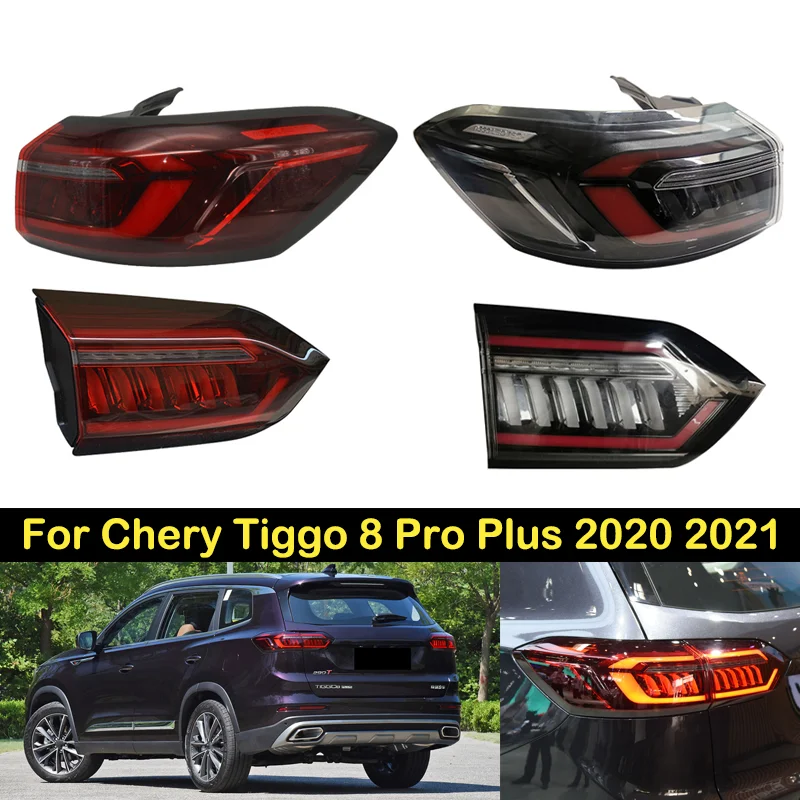 

DECHO Original Taillight For Chery Tiggo 8 Pro Plus 2020 2021 Brake Light Rear bumper Taillights taillamps tail light