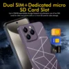 FUFFI-Q15 Pro,5G Smartphone Android,6.8in,8GB RAM,256GB ROM,Dual SIM,Mobile phones,Google Play Store,24+48MP,6800mAh,Cellphones 5