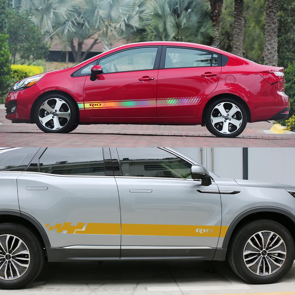 4 Pezzi Acciaio Inossidabile Battitacco per Kia Rio 2016 2017