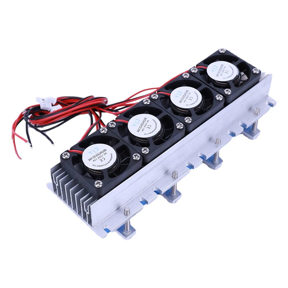 에어컨 선풍기 DIY 반도체 냉각 시스템 키트, 288W, DC 12V