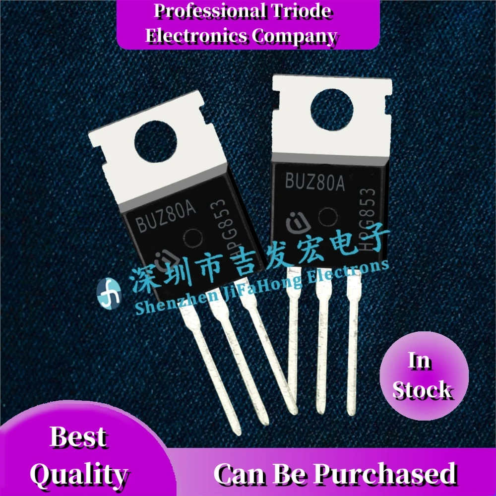 10PCS BUZ80A TO-220 N 800V 3A Best Quality ping