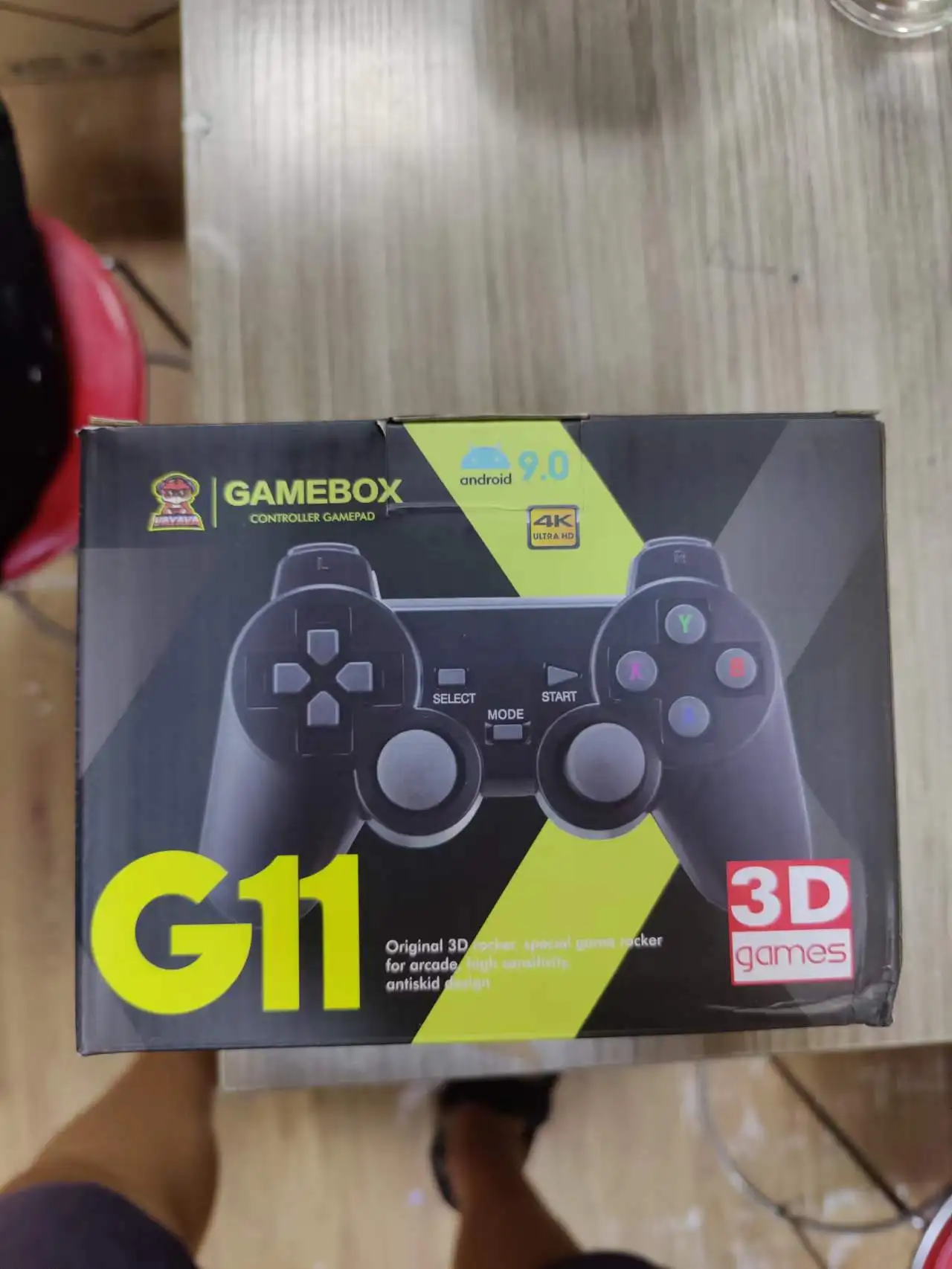 Hot G11 4K Hd Console Per Videogiochi 10000 + Giochi Retrò 128G Dual System Family Gamebox 2.4G Controller Wireless Ps1/Mame/Fc