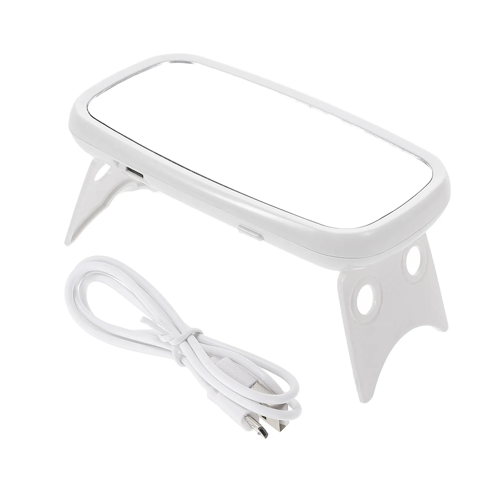 세련된 핑크 미니 LED 네일 램프 젤 네일 건조기 가정용 빠른 경화 매니큐어 램프 탁상용 젤 폴리쉬 라이트 1세트