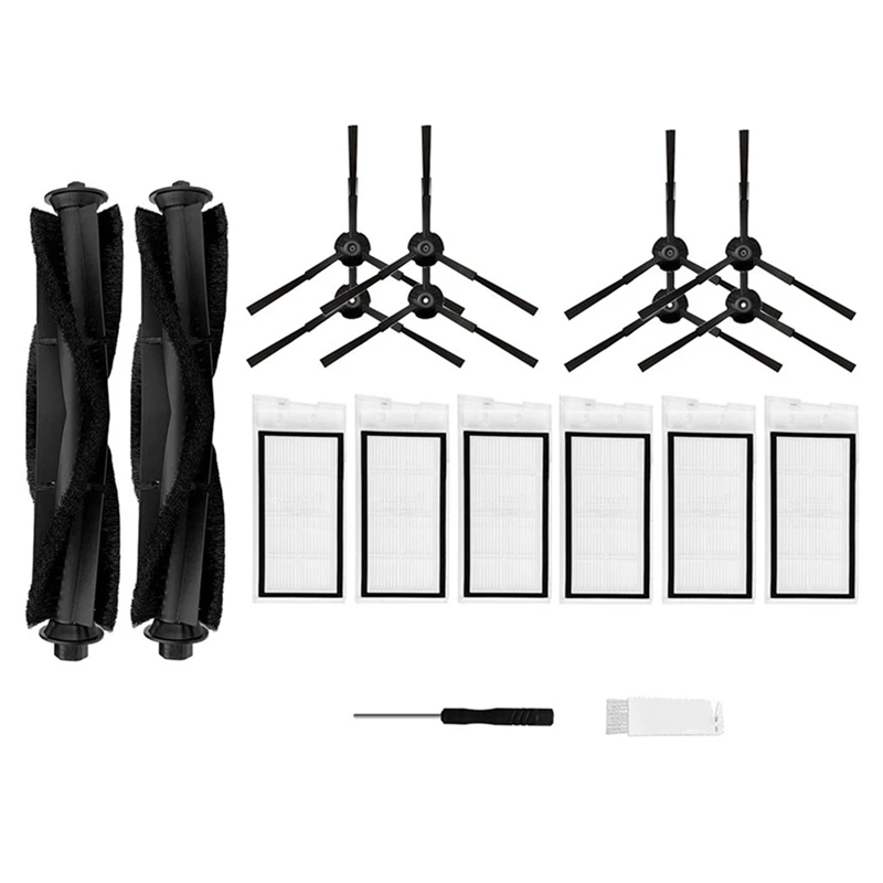 

Robot Vacuum Cleaner HEPA Filter Main Side Brush Spare Parts Kit For Xiaomi ROIDMI EVE PLUS