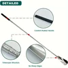 1PC retractable stainless steel elderly shoe puller, shoe assistant, suitable for both men and women , schoenlepel, shoe horn 2