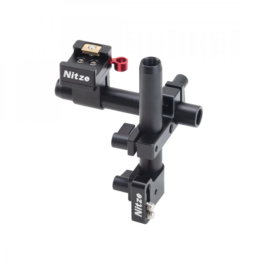 Фото Крепление Nitze EVF с 15-миллиметровыми стержнями и QR-зажимом NATO для портативных ключей LEYE EVF №4