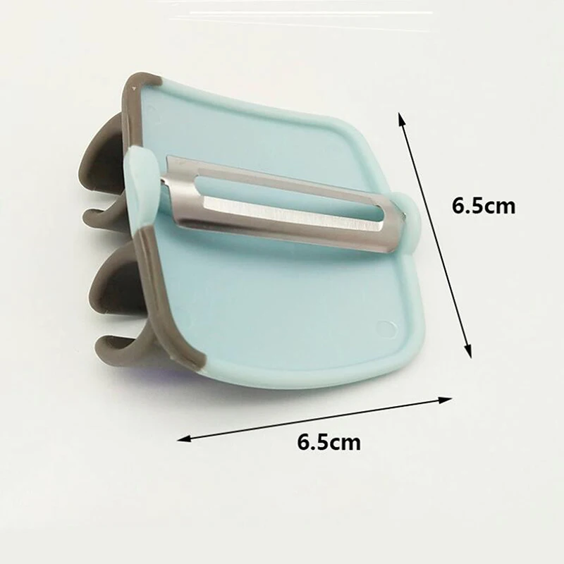 Kitchen Finger Held Palm Peeler Easy Hold Gadgets Vegetable Fruit Slicer Peeler Utensil Durable Kitchen Accessories