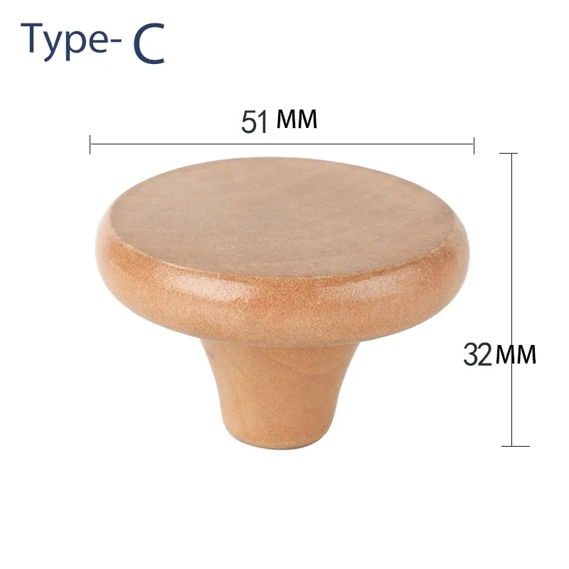 Description Picture 4 of item1Pcs Universal type Pan Cover Handle Single hole Lid Wood Handle Kitchen Utensils Soup Pot Lid Accessory Cookware Parts Knobs