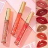 3Pcs/Set Lipgloss With Necklace Makeup Velvet Matte Liquid Lipstick Mirror Lip Gloss Waterproof Lasting Lip Stick Cosmetics Gift 3