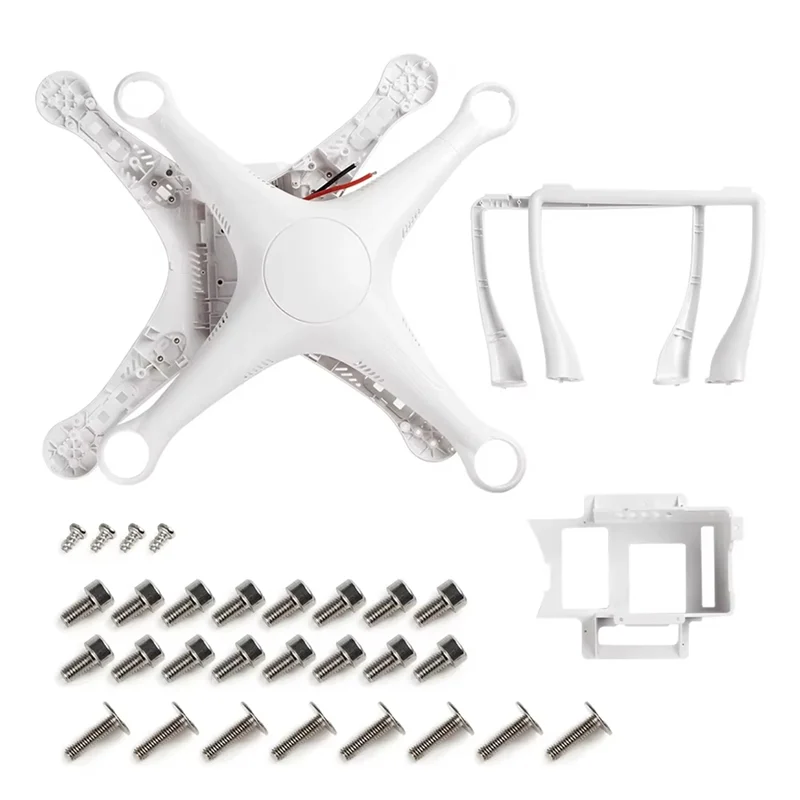 Kit Coque et Train d'Atterrissage pour DJI Phantom 3 - Pièces de Rechange