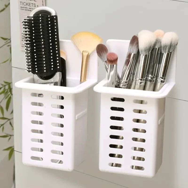 Wall-mounted Drain Storage Rack Multifunctional Kitchen Basket Chopstick Draining Holder Freestand Cutlery Tableware Organizers