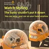 MINI Pocket Size Wrist Watch RC Car 2.4G Long  Endurance Engineer Material Cool Taillight Wireless Remote Car Excavator Kids Toy 5