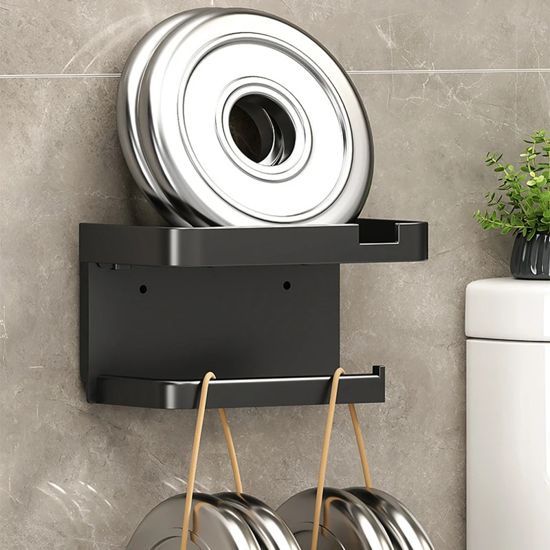 Plastic Toilet Paper & Storage Rack 2